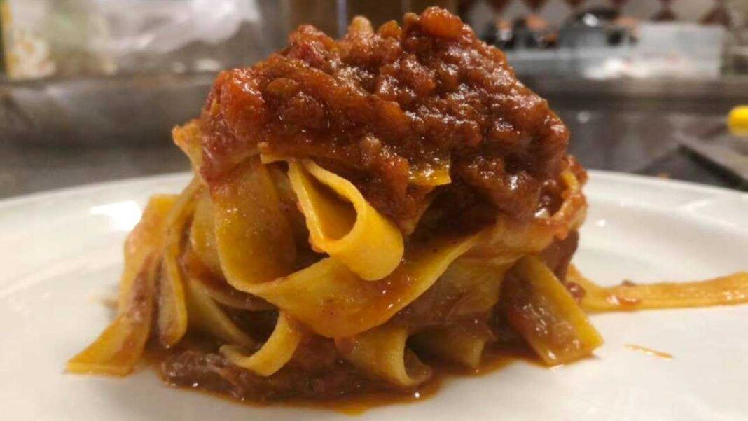 Pappardelle alla papera