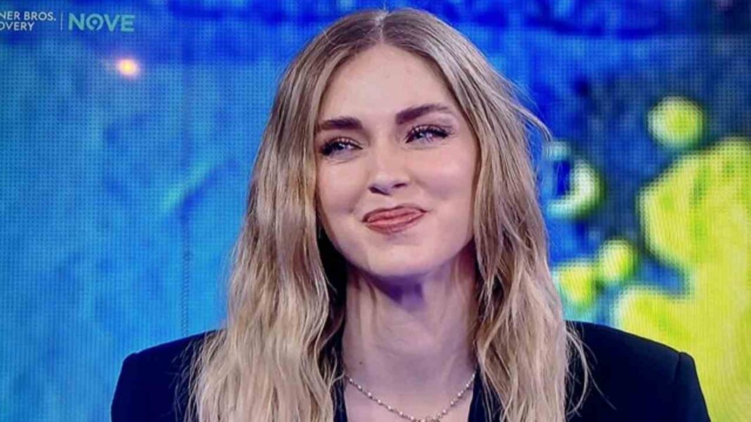 Chiara Ferragni da Fabio Fazio