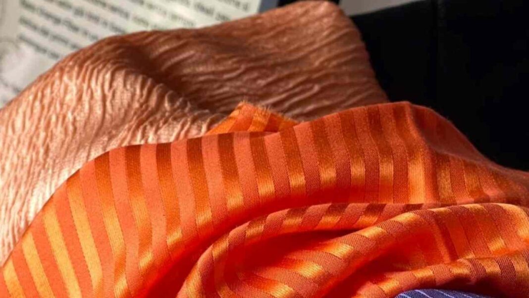 Orange Fiber, tessuto Orange Fiber, tessuto