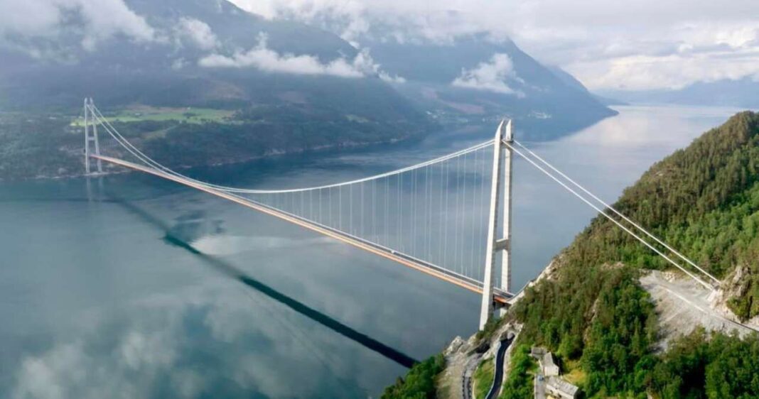 Ponte sullo stretto in grafica