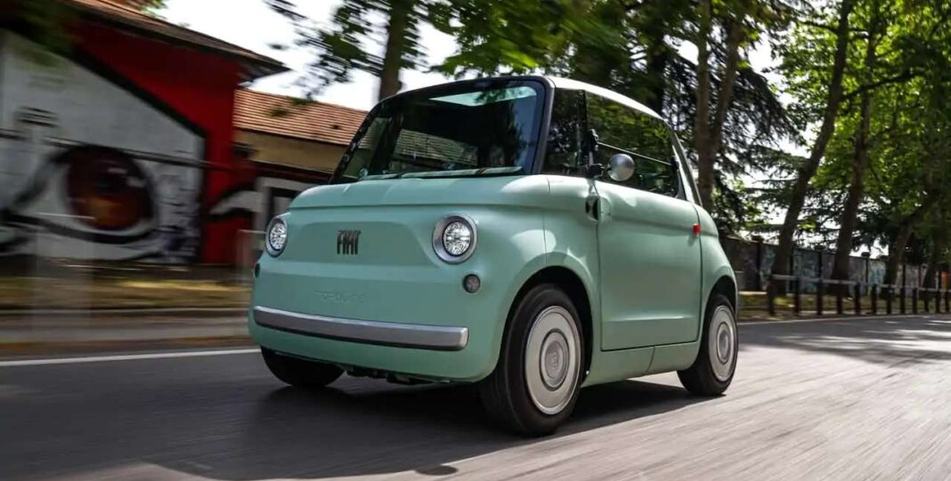 La nuova Topolino Fiat